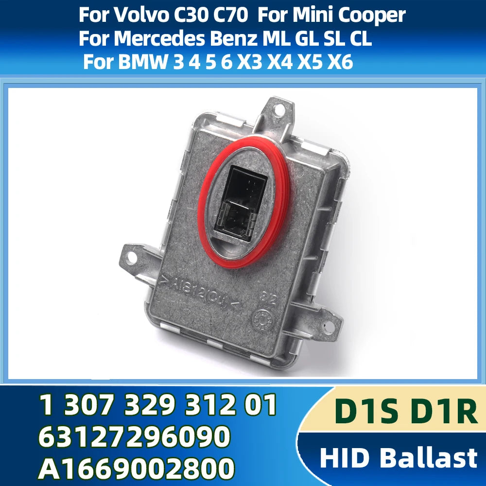 D1S D1R Xenon HID Headlight Ballast 130732931201 A1669002800 For Mercedes-Benz C GL SLK Cl