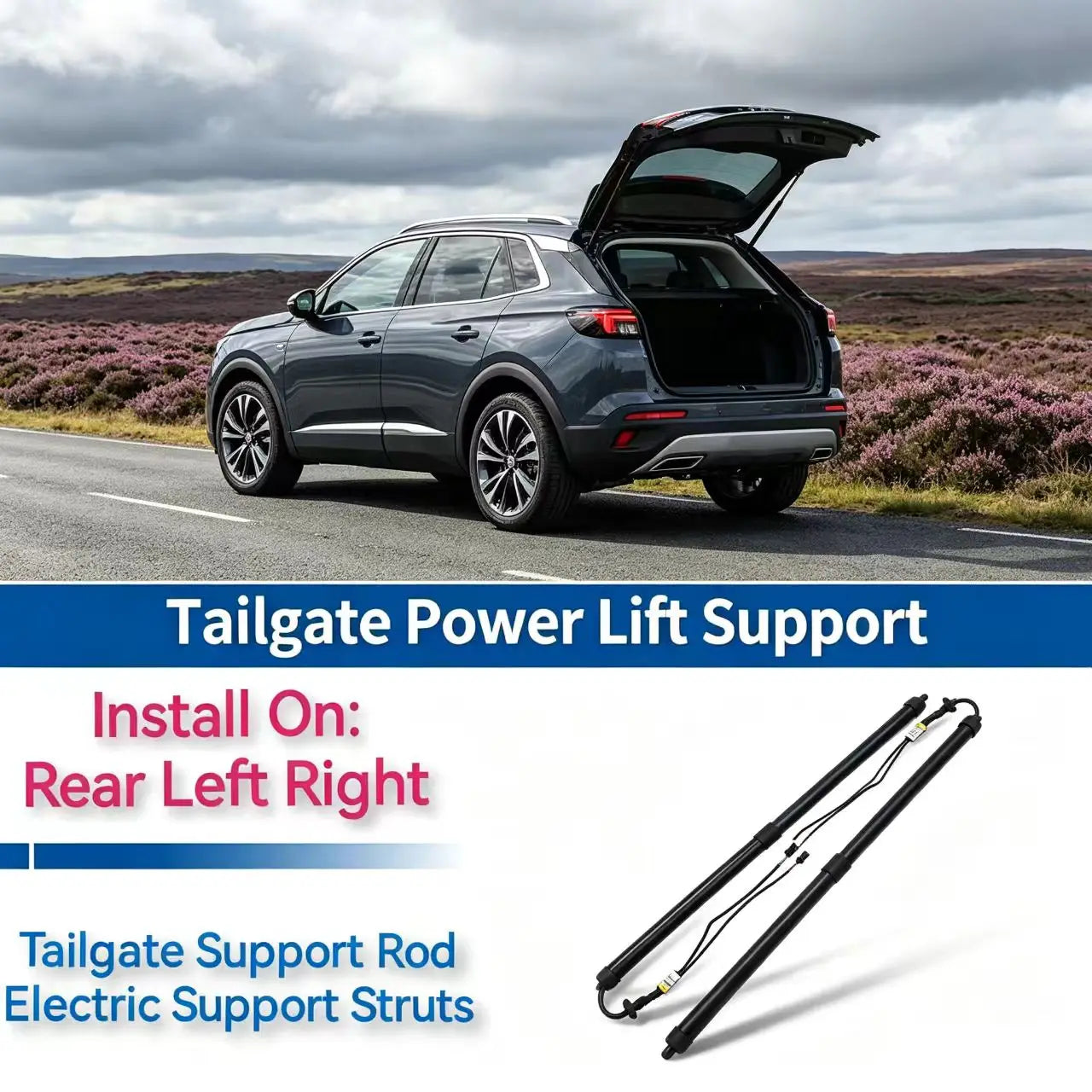9812130080 9812130180 Electric Tailgate Strut for Citroën Grand C4 Picasso 2013-2018 - Qui | AUTOKITSHOP