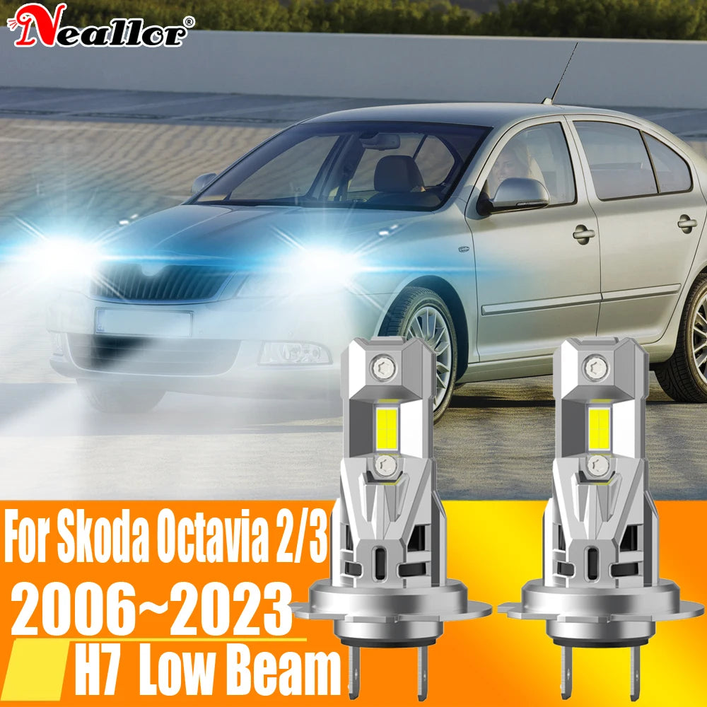 High Power H7 Led Headlight Canbus H18 Car Bulb 6000K White Light Moto Turbo Diode Lamp 12