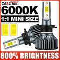 Mini Size H4 H11 H7 H8 H9 LED Car Headlight Bulb 6000K H1 H3 9005 HB3 9006 HB4 9012 Headla