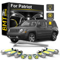 8-Piece LED Interior Light Kit for Jeep Patriot 2007-2013 - Canbus Dome Map Door Trunk Bulbs | AUTOKITSHOP