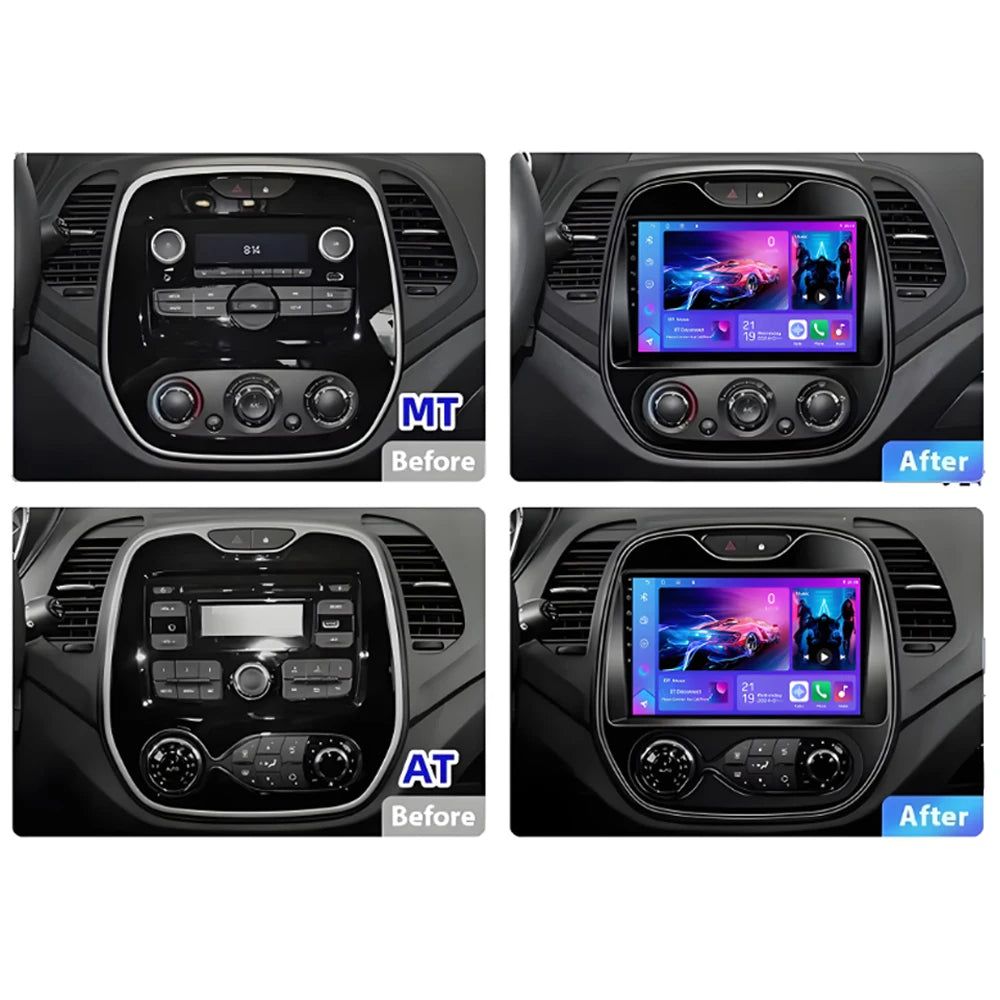 Android 16 Car Radio For Renault Kaptur Captur Clio Samsung Qm3 2013 2014 2015 2016 Wirele | AUTOKITSHOP