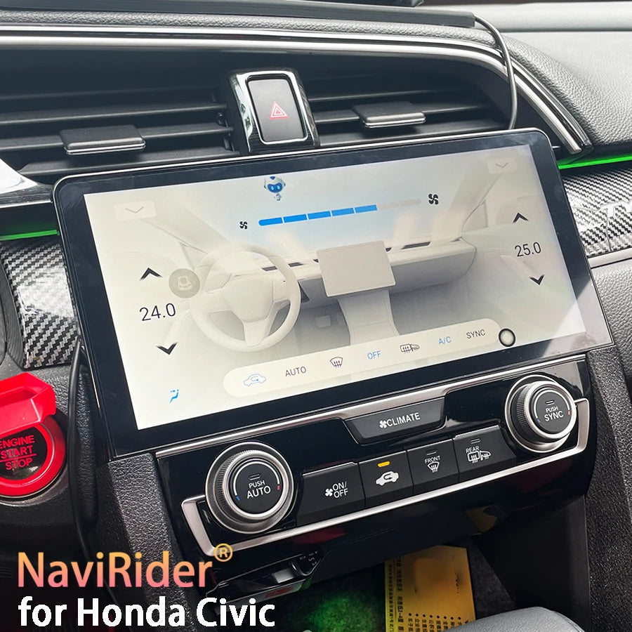 For Honda Civic 2016-2021 CarPlay Car Radio 10.33inch Android Car Screen Multimedia Video