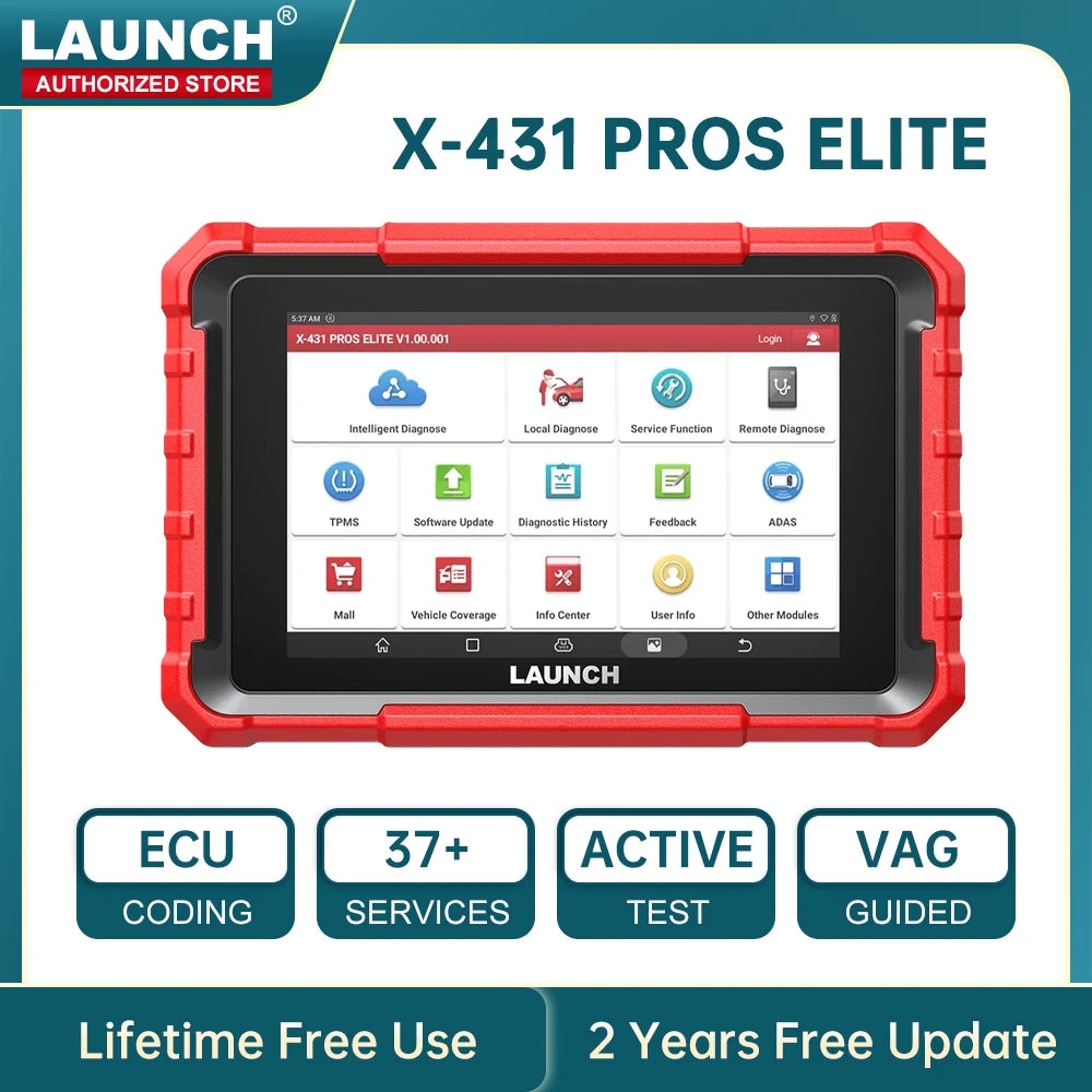 LAUNCH X-431 Pros Elite OBD2 Scanner Car Diagnostic Tool Professional Auto Scan OBD