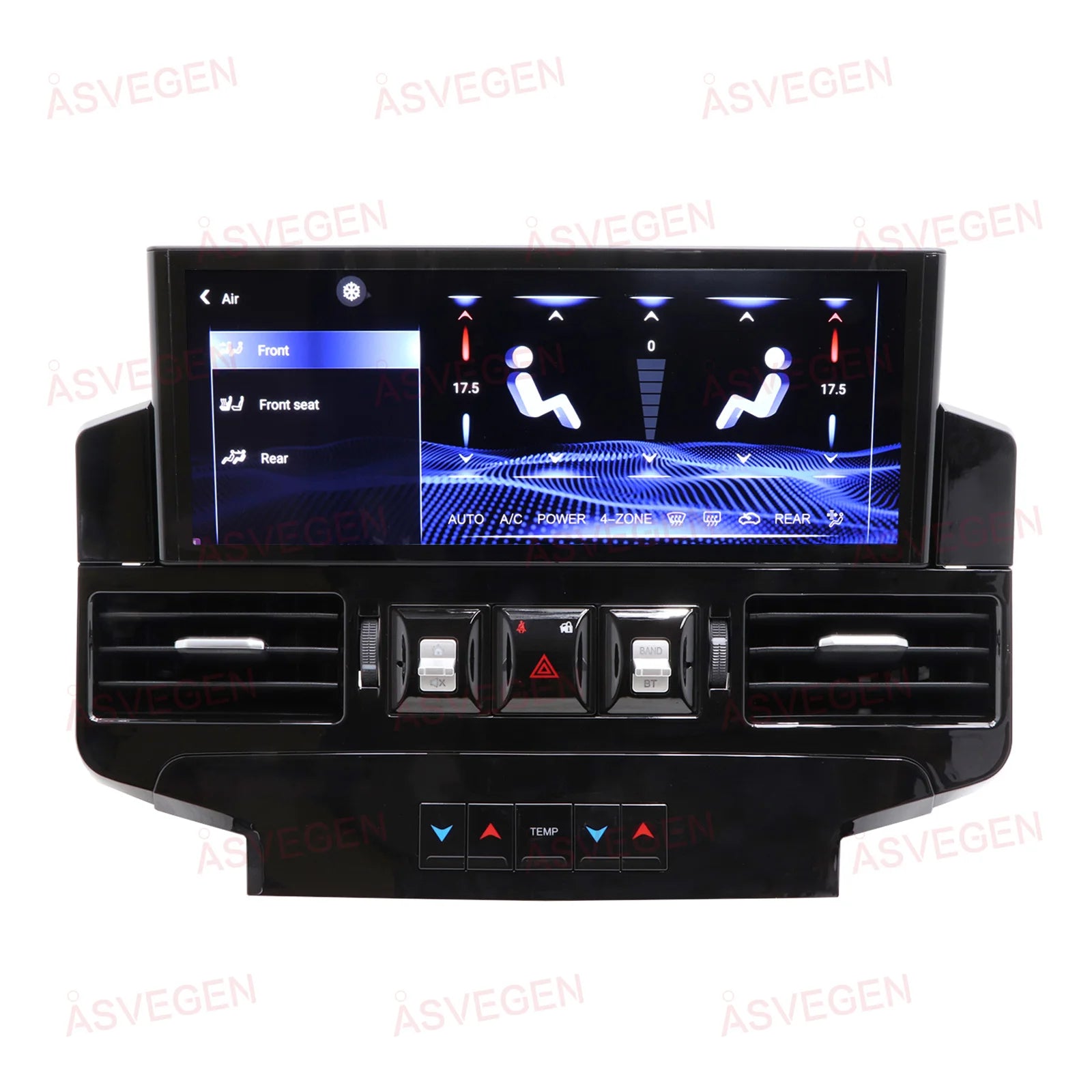 12.3" Android 16 Car Radio For Toyota Land Cruiser LC200 2007-2020 Wireless CarPlay GPS Na