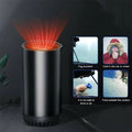 Electric Defogger Heater 12V 2in1 Car Heater Fan Dryer Windshield Defroster Anti Fog Fan for Car - Automotive LED Light