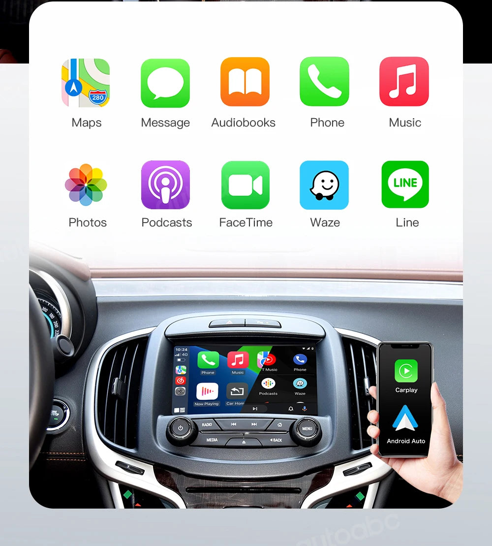 Wireless CarPlay For Cadillac Buick Regal opel insignia 2013-2018 Mokka Zafira Cascada Mer