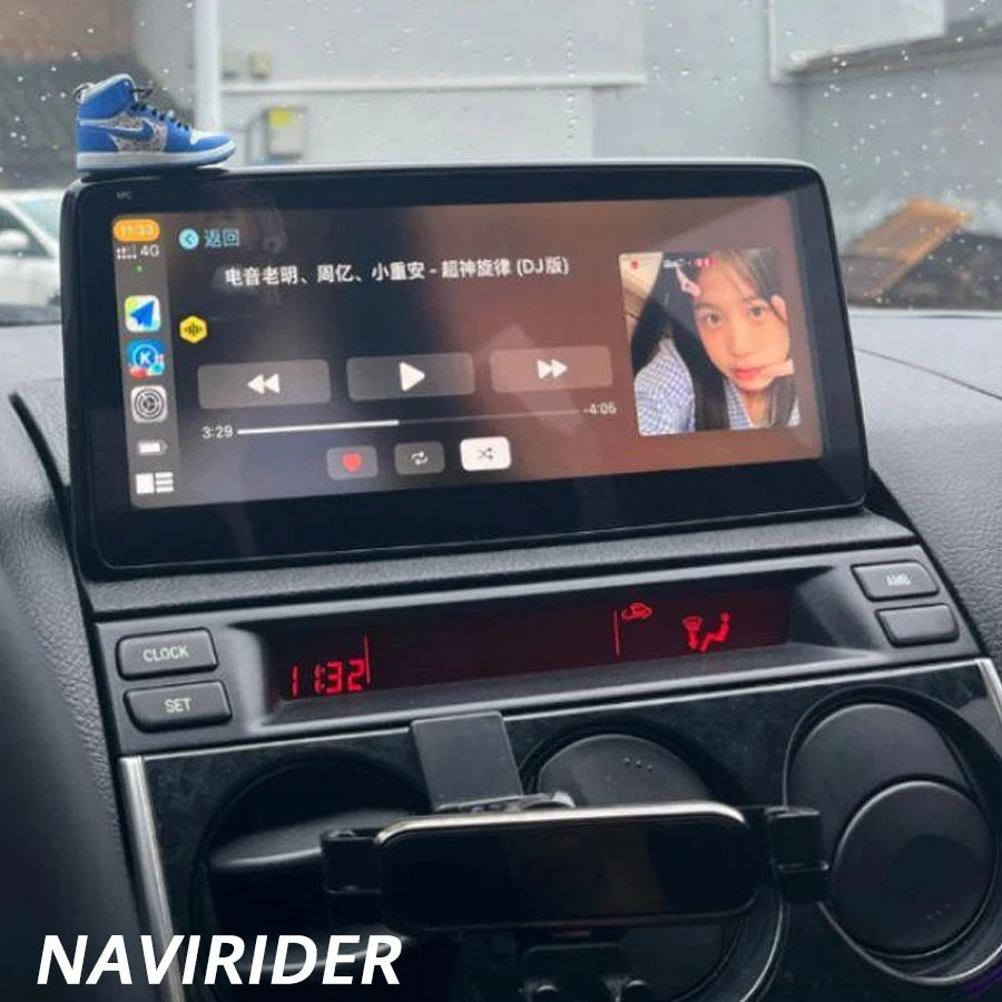 Multimedia Player Android 14 Player 12.3'' IPS QLED Screen Car radio Music Stereo For Mazd | AUTOKITSHOP