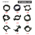 HYNBYZJ H7 H1 LED Headlight Adapter 2Pcs H7 Bulb Holder Car Socket Base - Automotive LED Light