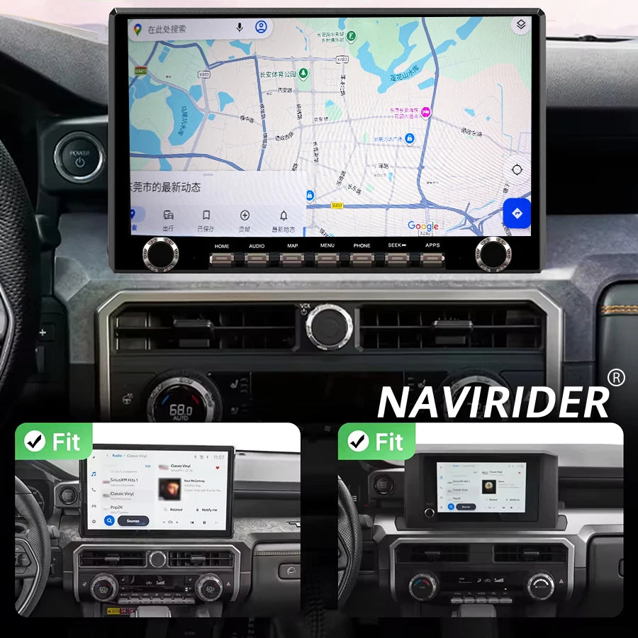 14.5inch Touch Screen For TOYOTA 4 RUNNER 4RUNNER 2024-2025 GPS Player Carplay Car Radio B | AUTOKITSHOP