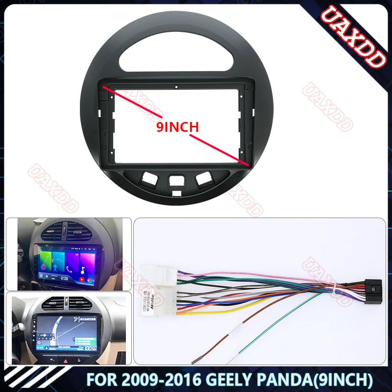 FOR 2009-2016 GEELY PANDA 9INCH Car Radio Android Stereo audio screen multimedia video pla
