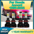 2/4Pcs LED 9005 9006 Headlight 25000Lm Bulb 4Side Chip Canbus Light Turbo Lamp For Honda A