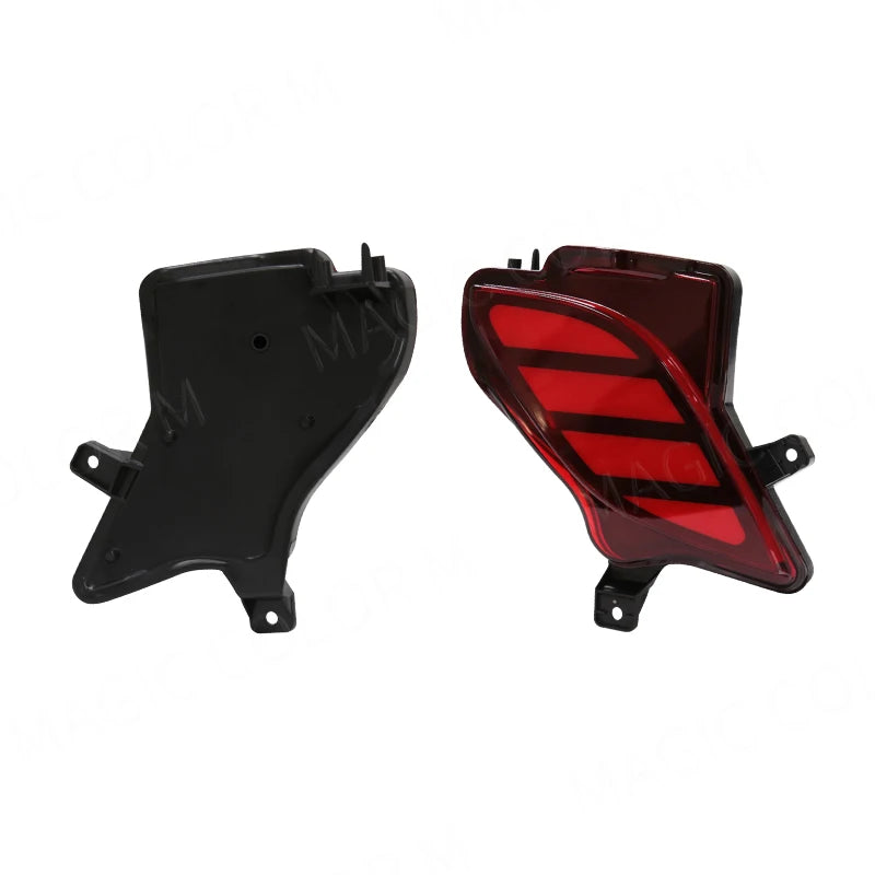 For Toyota Highlander 2020 2021LED Rear Bumper Reflector Lights Fog Lamp Brake Light Turn  | AUTOKITSHOP