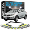 12-Piece LED Interior Light Kit for Kia MK3 - Canbus Error-Free Interior Bulbs