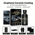 Auto Paint Care 70ml Graphene Ceramic Coating Nano Liquid Glass Plated Crystal Car Polish With S - Automotive LED Light