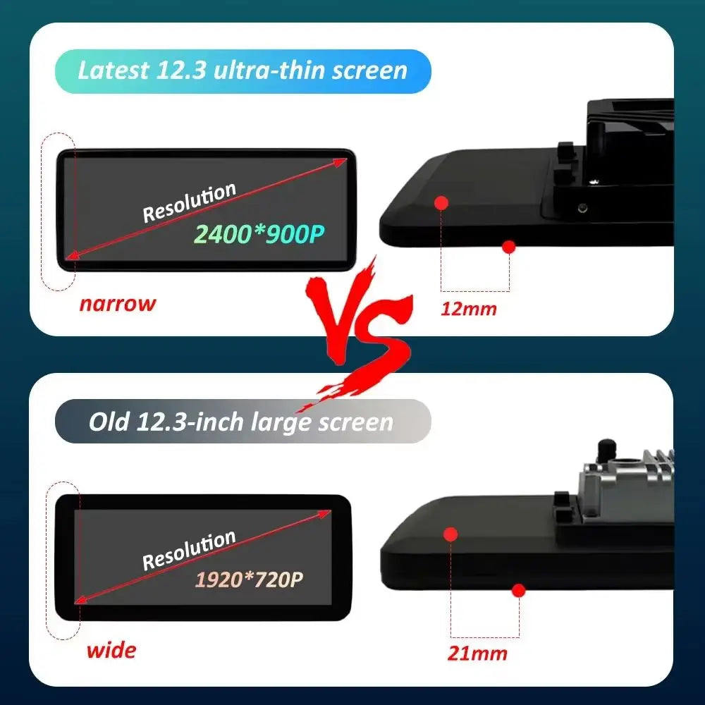 Car Radio Multimedia Player 12.3'' Android 16 for BMW X5 X6 E70 E71 2008 - 2013 ClC/CCC Sy