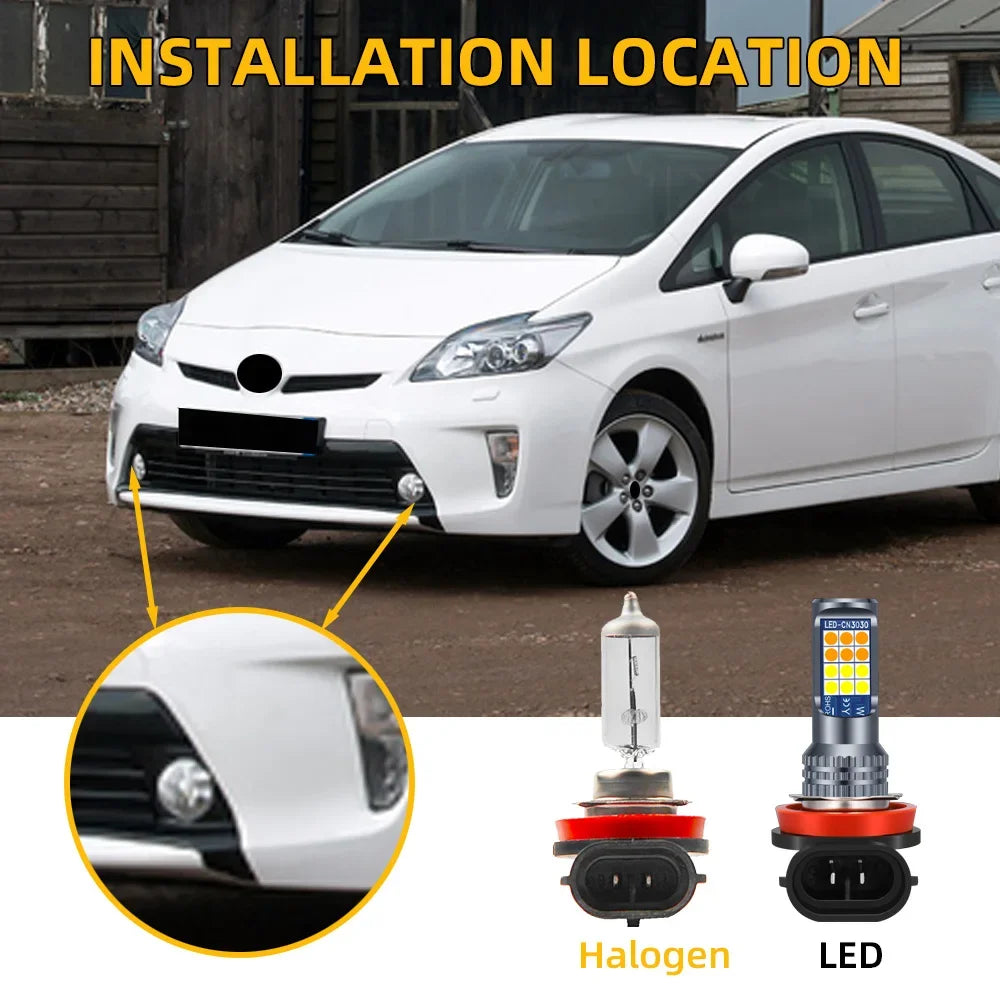 2-Piece LED Interior Light Kit for Toyota Prius - Canbus Error-Free Bulbs | AUTOKITSHOP