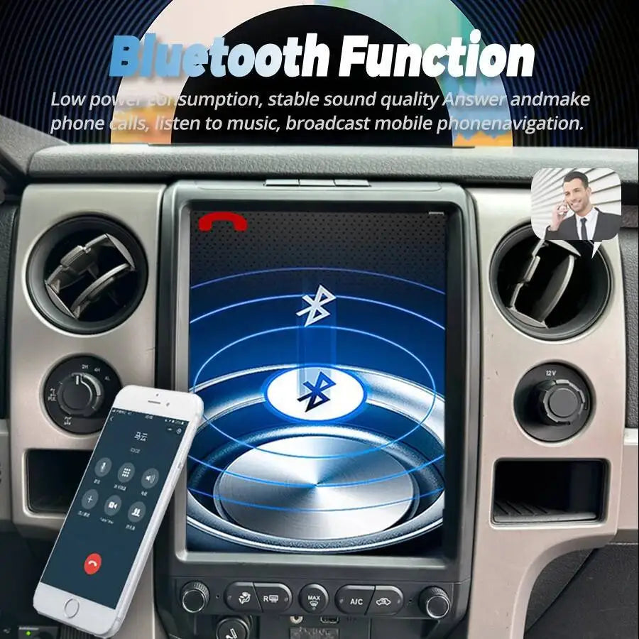 Android Screen For Ford Raptor F150 2009-2014 GPS Carplay Car Multimedia Video Player Ster | AUTOKITSHOP