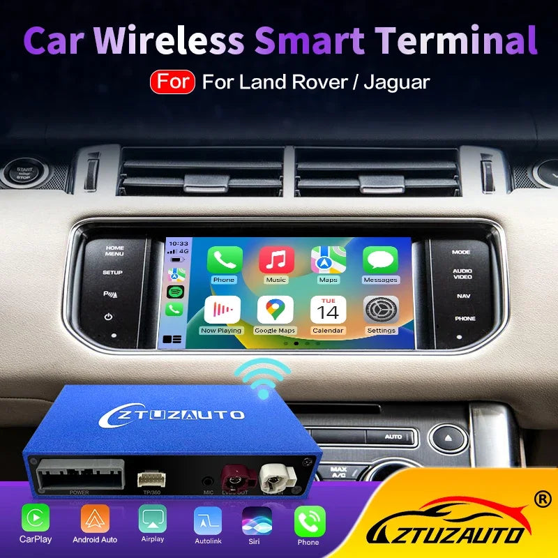 Wireless CarPlay For Land Rover Range Rover Evoque LRX L538 2012-2018 with Android Auto Mi