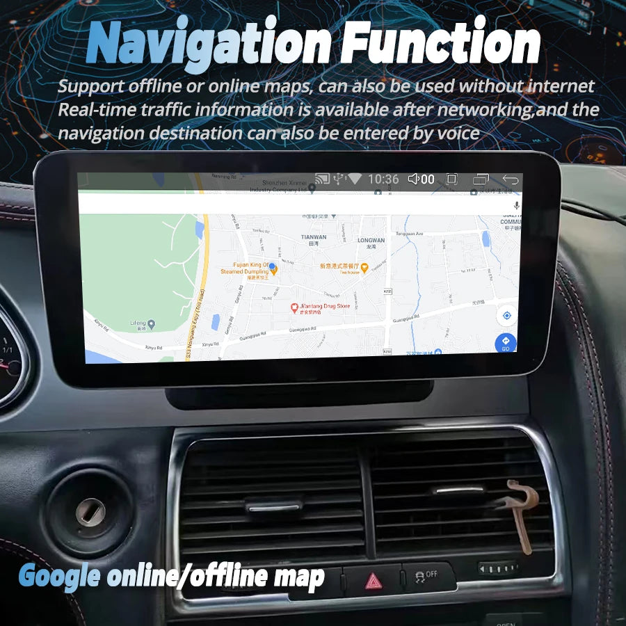 12.3'' Android Car Video Player For Audi Q7 4L 2005-2015 Right Hand Driving GPS Multimedia | AUTOKITSHOP