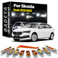 11-Piece LED Interior Light Kit for Skoda - Canbus Error-Free Interior Bulbs