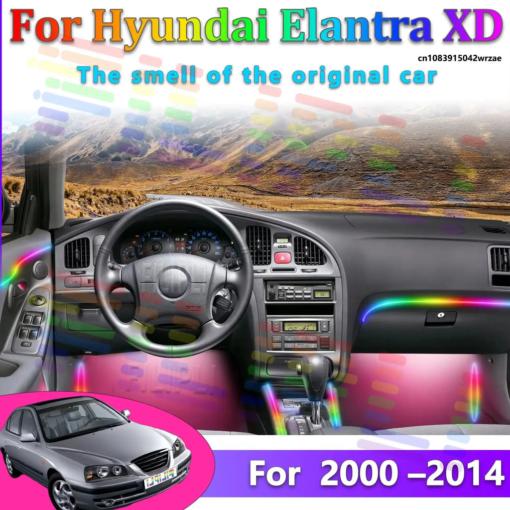 64 RGB - Neon Strip - for Hyundai - App Control - Car Interior Lighting | AUTOKITSHOP