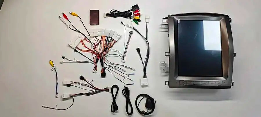 12.1" Screen Android Car Radio For Toyota Land Cruiser 100 LC100 2006-2011 Multimedia Vide