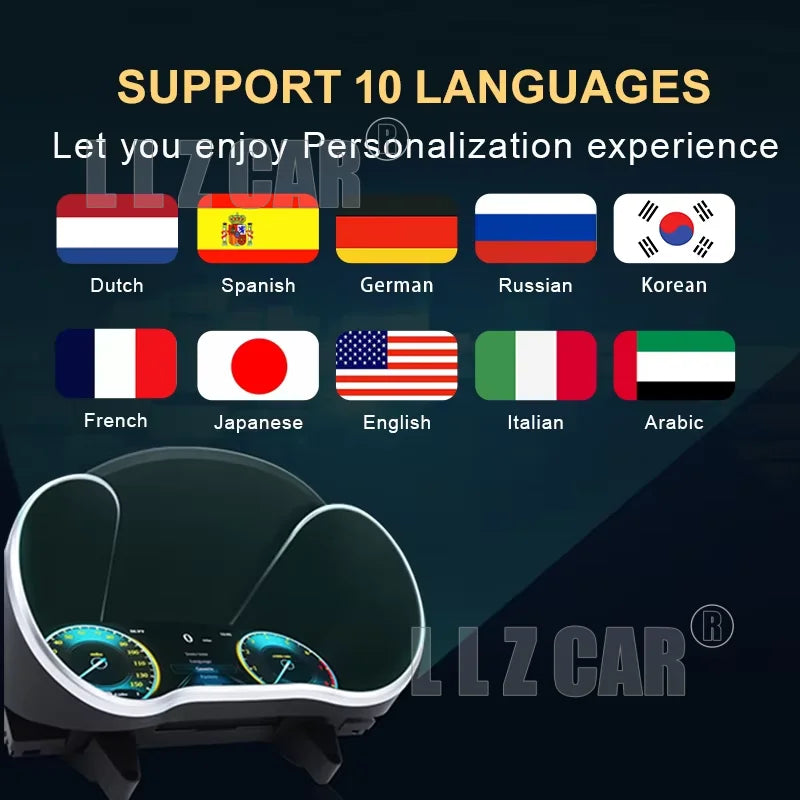 LED Interior Light Kit for Mercedes W205 2015-2021 - Canbus Error-Free Interior Bulbs