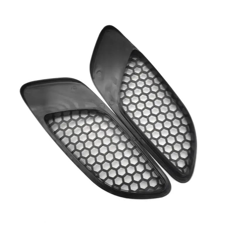 For 07-13 BMW E90 E91 E92 M3 Type Front Bonnet Hood Vent Cover Trim Glossy Black