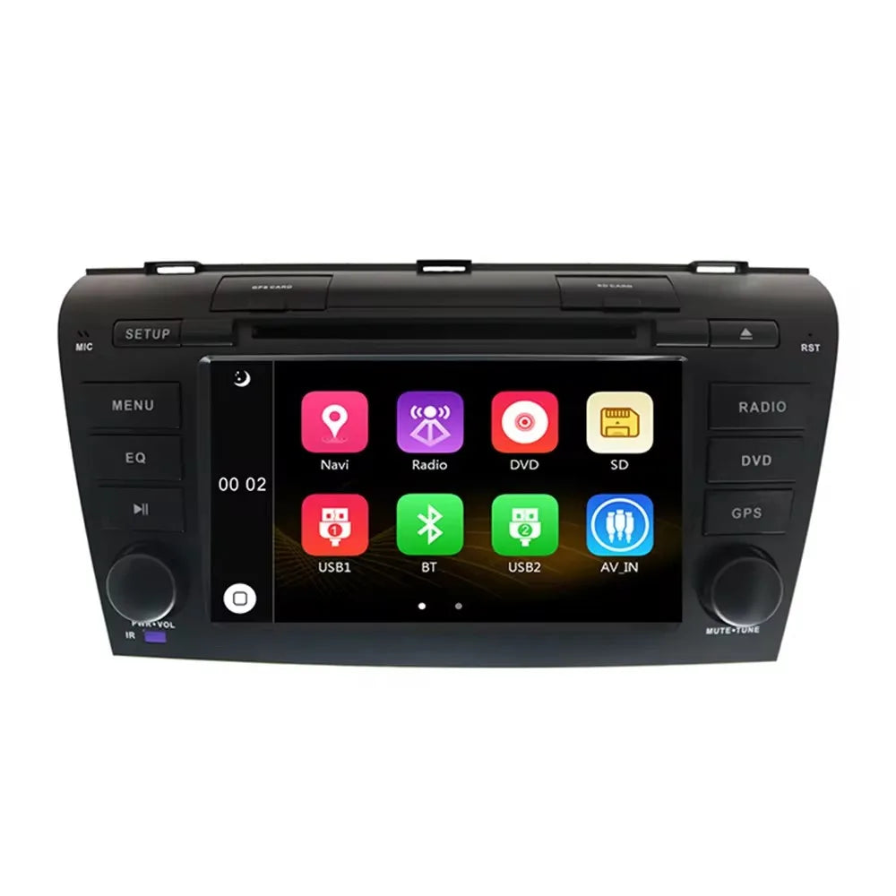Android 13 Car DVD Player For Mazda 3 2004-2009 Car GPS Screen Radio Multimedia Navigation
