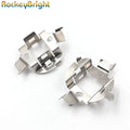Rockeybright 2*H7 HID Headlight Bulb Holders Adapter Base for Volkswagen Passat B5 Riich G