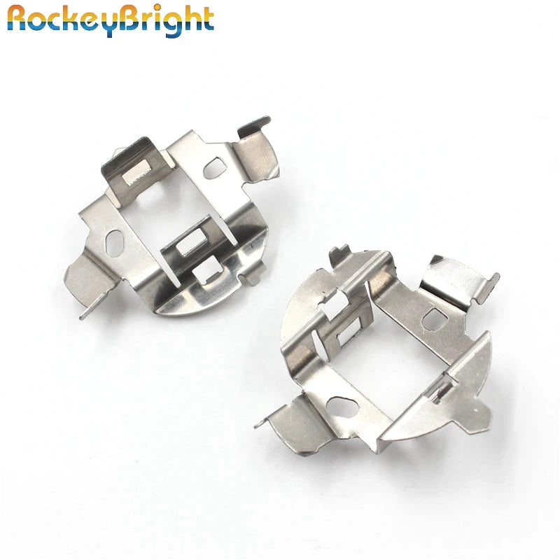 Rockeybright 2*H7 HID Headlight Bulb Holders Adapter Base for Volkswagen Passat B5 Riich G