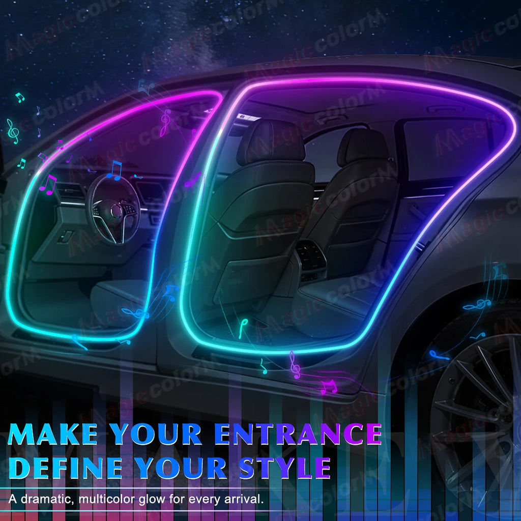 RGB - Ambient Light - App Control - Car Interior Lighting | AUTOKITSHOP