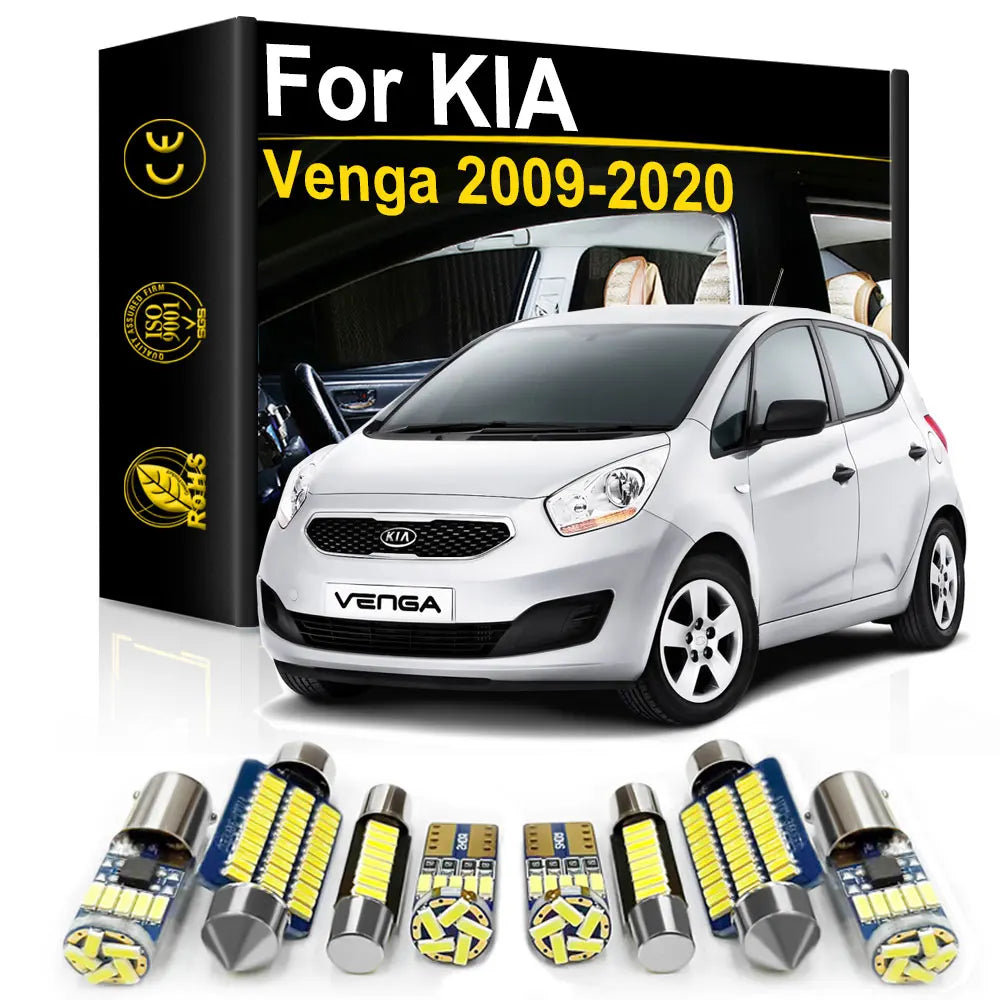 LED Interior Light Kit for KIA Venga - Canbus Error-Free Bulbs | AUTOKITSHOP