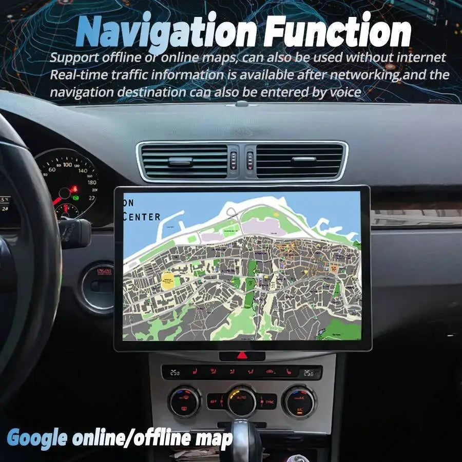 Android Auto Car Radio For VW Volkswagen Golf Passat B7 B6 Skoda Seat Octavia Polo Tiguan  | AUTOKITSHOP