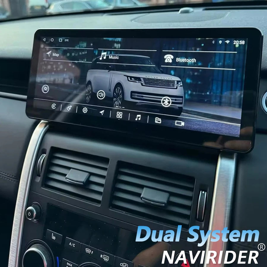 12.3" Dual System Android Multimedia Player For Land Rover Discovery Sport L550 2015-2019