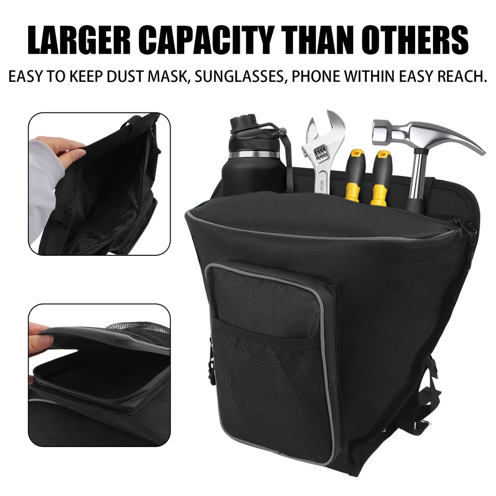 UTV Cab Pack Center Seat Storage Bag For Polaris RZR 570 800 S 900 1000 XP 2014- for Seat 2014-2024 - Automotive LED Lig