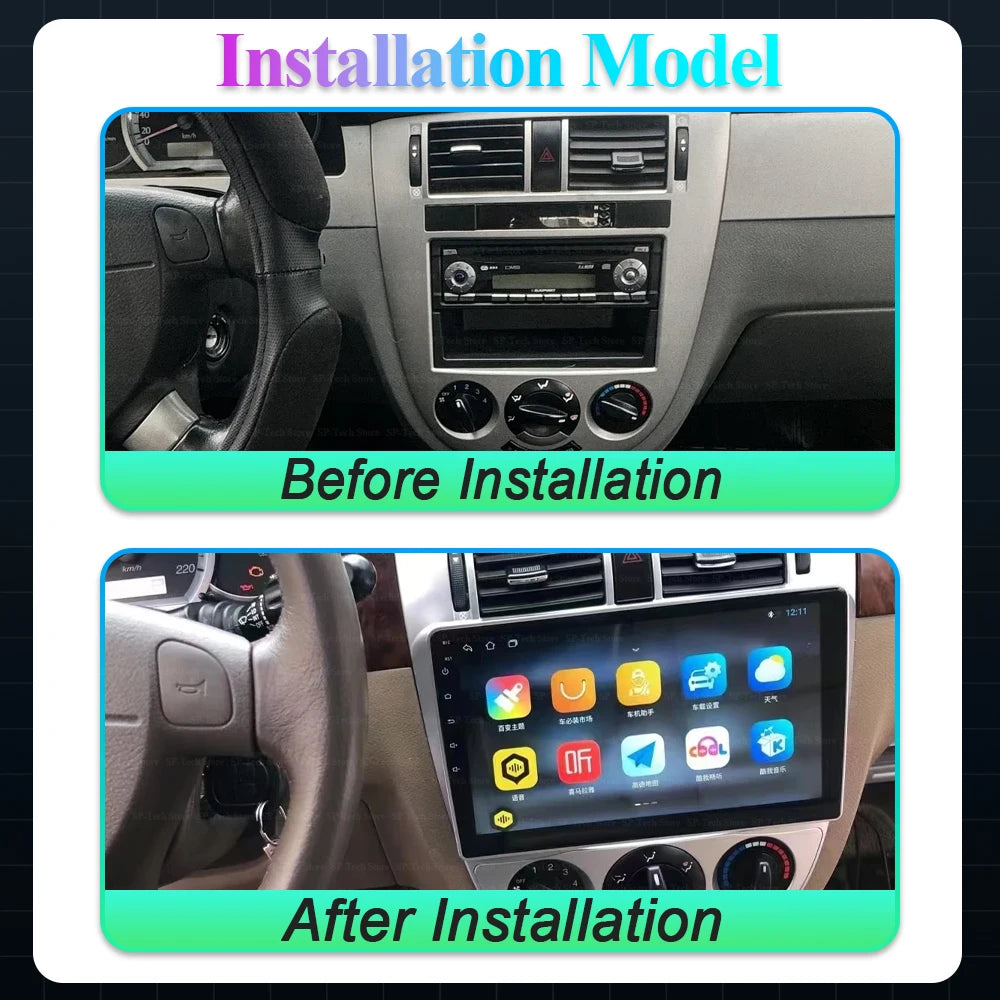 Android 16 For Chevrolet Optra Daewoo Nubiraa Suzuki Forenza Lacetti J200 Car Radio Multim | AUTOKITSHOP