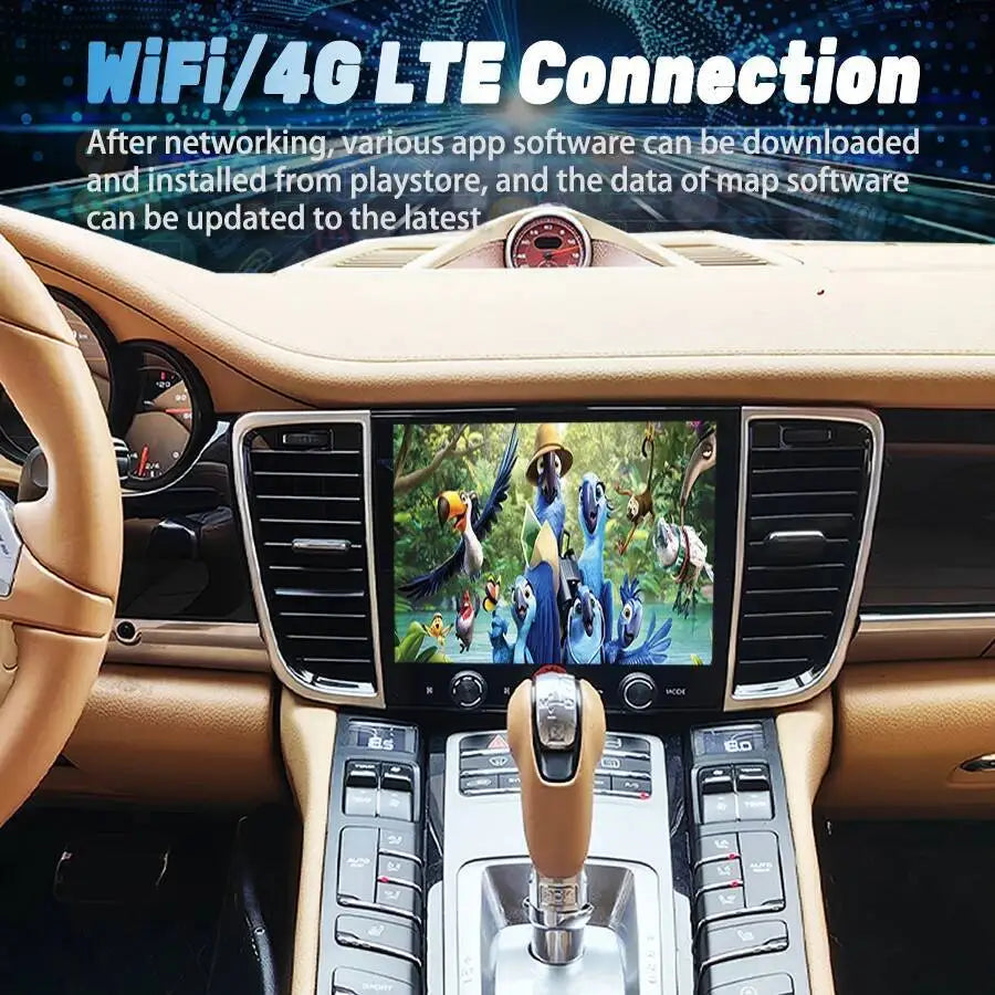8.4inch Wireless Carplay DSP Stereo Navirider Bluetooth Radio For Porsche Panamera 2010-20