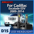 Car Light D1S Led Headlight 30000LM 6000K High Low Beam Bulbs For Cadillac Escalade ESV 20