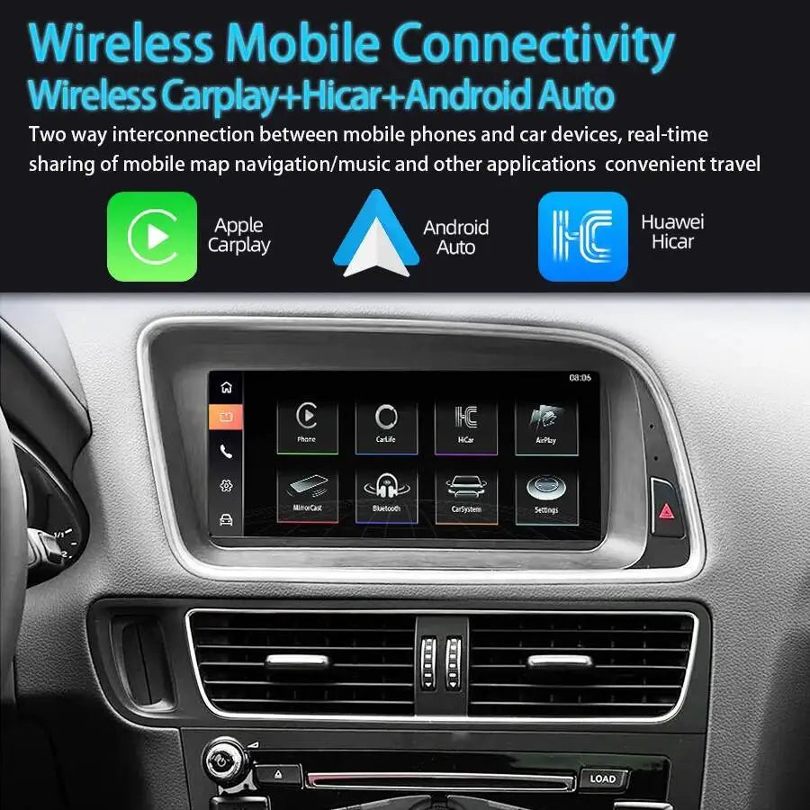 8.8 Inch Linux Car Stereo Head Unit High Configuration Carplay GPS Car Multimedia Video Pl