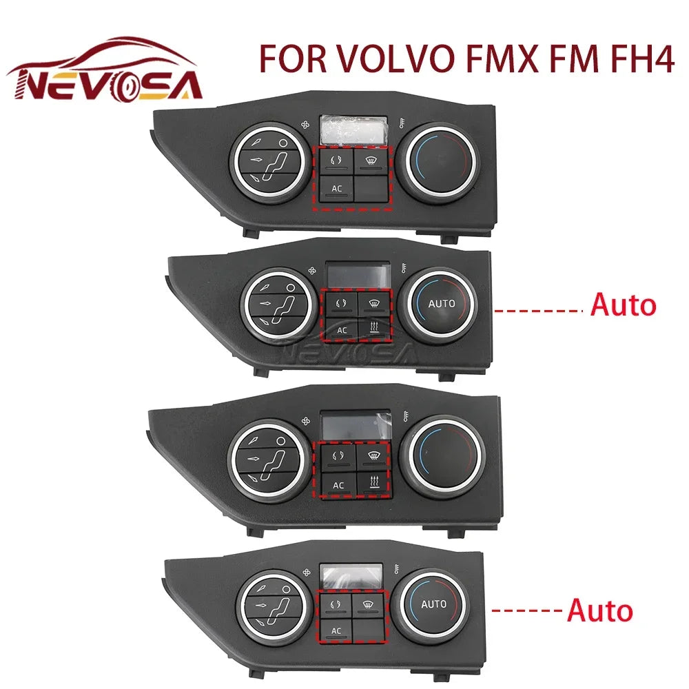 Heater A/C For VOLVO FMX FM 420 FH4 EURO 6 Truck Cabin Switch Air-Condition Cont for VOLVO FH4 - Automotive LED Light