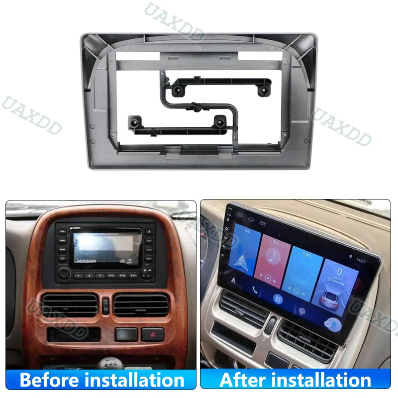 10inch For 2004-2013 Nissan Palatin D22 Radio Android Stereo Frame Panel Fascia Car Multim