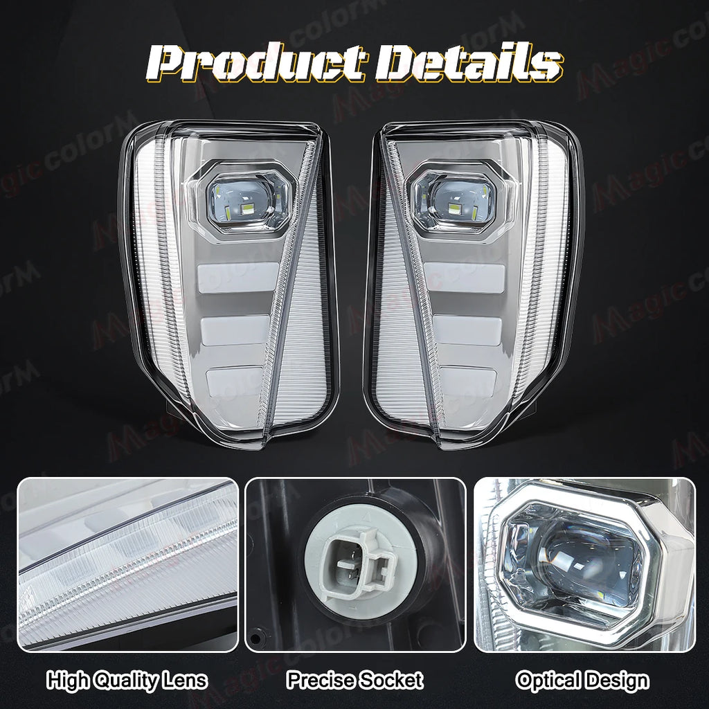 LED DRL For Toyota Prius ZVW30 2012 2013 2014 2015 Fog Lamps Daytime Running Lights Turn S | AUTOKITSHOP