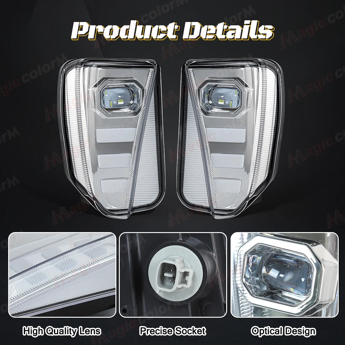LED DRL For Toyota Prius ZVW30 2012 2013 2014 2015 Fog Lamps Daytime Running Lights Turn S | AUTOKITSHOP