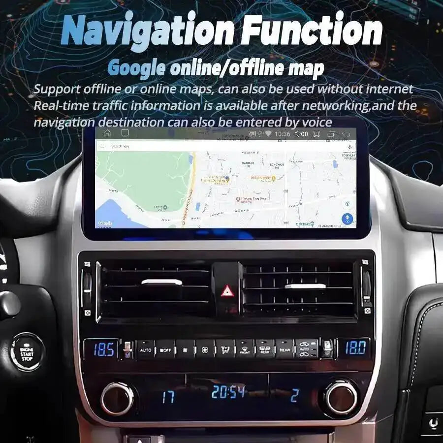 For Lexus GX400 GX460 2008-2021 Upgrade To 2024 Player GPS Stereo Audio 10.9inch Android 1 | AUTOKITSHOP