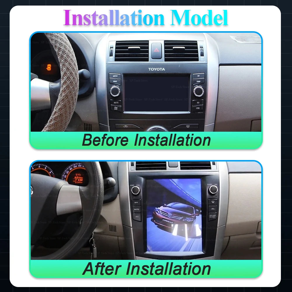 9.7 Inch Android 16 For Toyota Rav4 3 Xa30 2005 2006 2007 2008 2009 2013 Car Radio Multime | AUTOKITSHOP