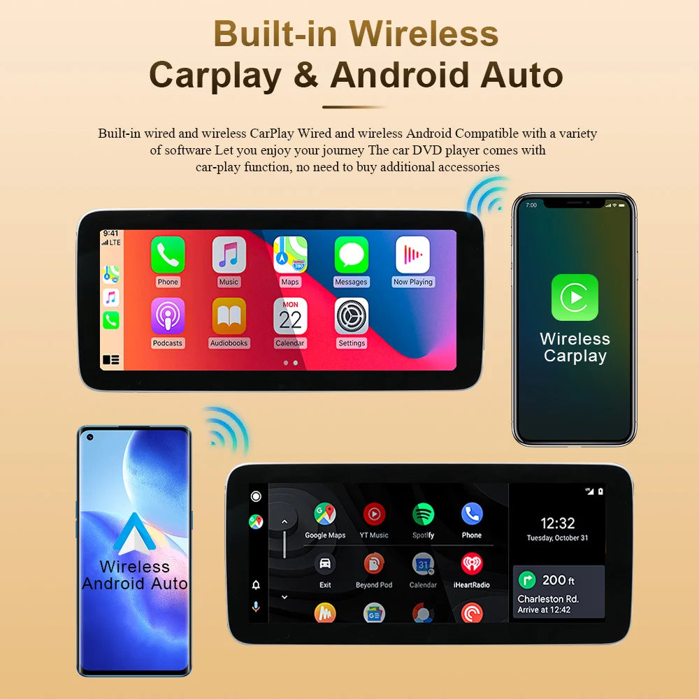 12.3'' Android Car Radio For Mercedes Benz ML GL GLE GLS W166 X166 2012 2013 2014 - 2019 S | AUTOKITSHOP