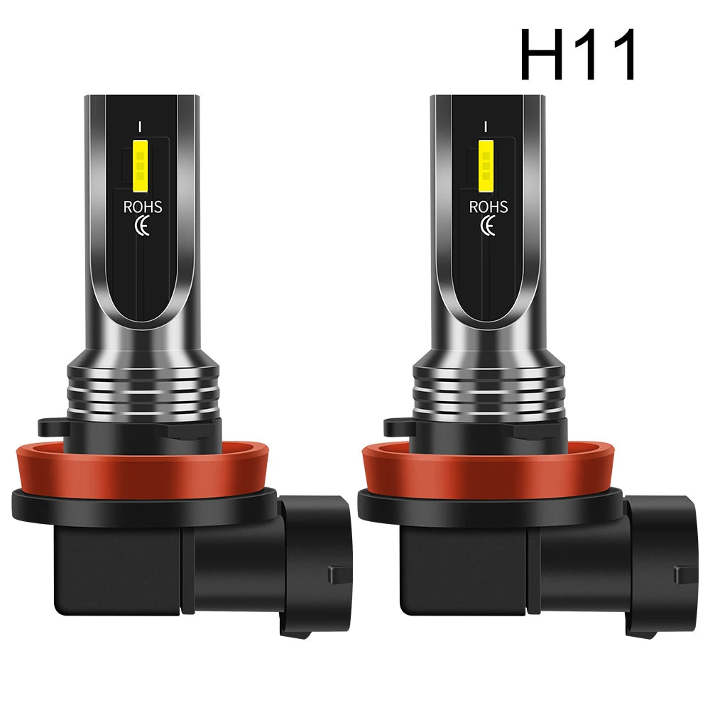 H7 Led Bulbs H4 H1 H16JP H11 H3 H9 Car Fog Light 9005 Hb3 9006 Hb4 Super Bright Auto Drivi