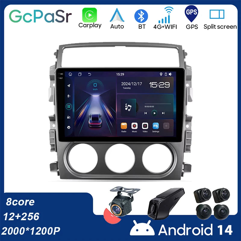 For Suzuki Liana 1 2004 - 2008 WIFI Car Intelligent Systems Android Auto Radio Carplay Nav